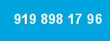 919 898 17 96 919 898 17 96